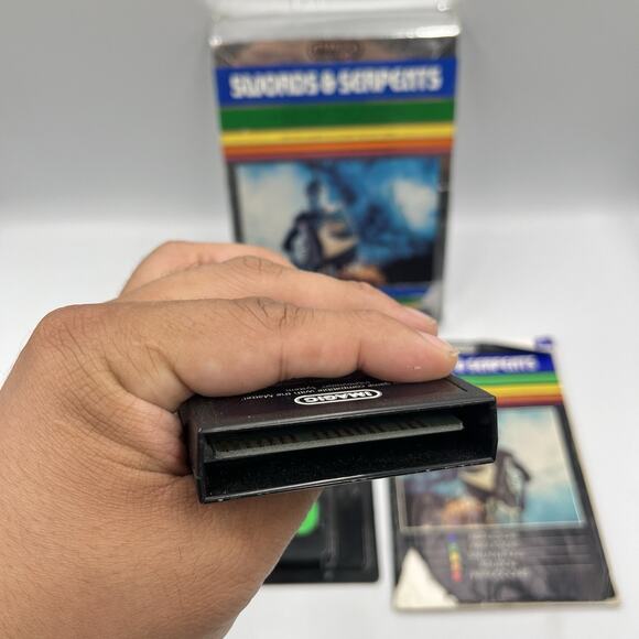 Vtg Intellivision Video Game Swords & Serpents w/ Box Manual & Cartridge IMagic - Picture 13 of 16